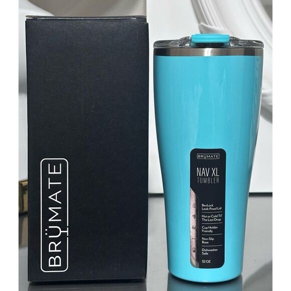 BruMate NAV XL 32oz, AQUA - Picture 1 of 5